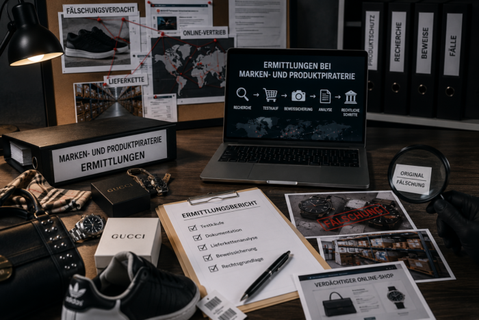 Oliver Peth - Privat Investigation Service Detegere / Wirtschaftsdetektei und Privatdetektei - Ermittlungen bei Marken- und Produktpiraterie
