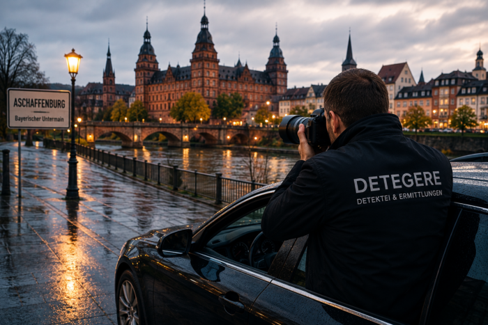 Detektei Aschaffenburg für bundesweite und internationale Ermittlungen. Spezialisten für Observationen, Beweissicherung und Lohnfortzahlungsbetrug.