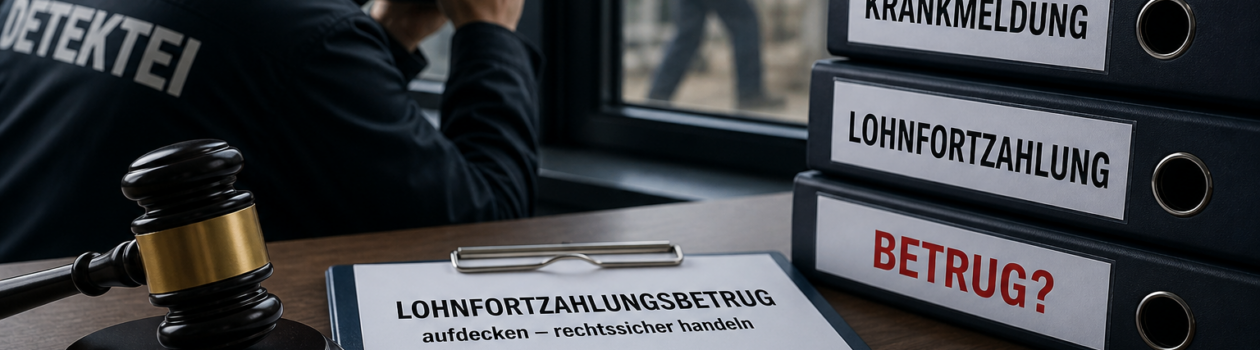 Lohnfortzahlungsbetrug