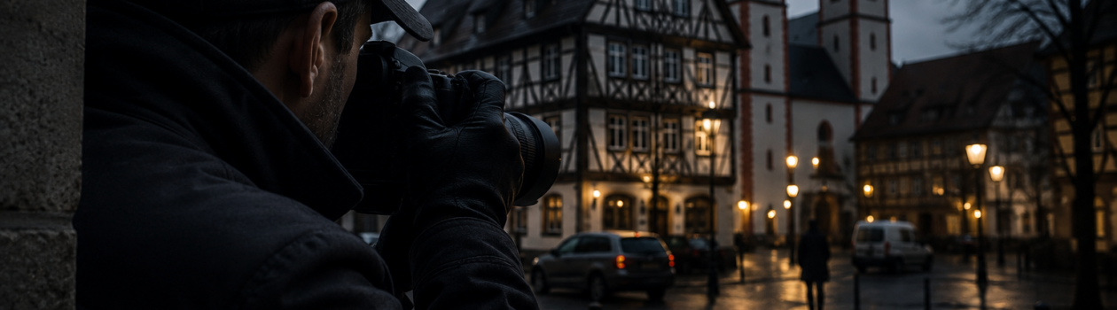 Detektei Detegere für Hünfeld: diskrete Ermittlungen, Observationen und Wirtschaftskriminalität in Osthessen, Fulda, bundesweit und international.