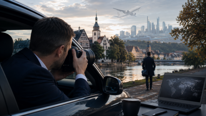 Detektei Detegere in Zeil am Main: diskrete Observation, Wirtschaftsdetektei, ZAD-Qualifikation, Rhein-Main-Anbindung und internationale Ermittlungen.