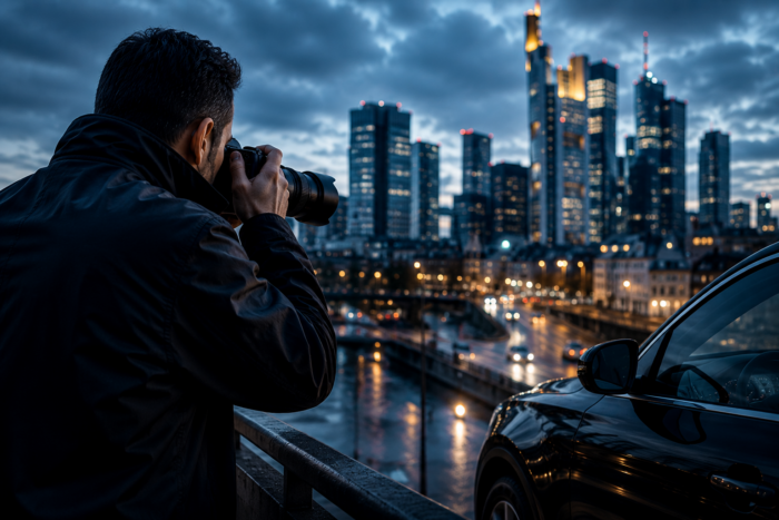 Oliver Peth - Privat Investigation Service Detegere / Wirtschaftsdetektei und Privatdetektei - Einsatz in Frankfurt 