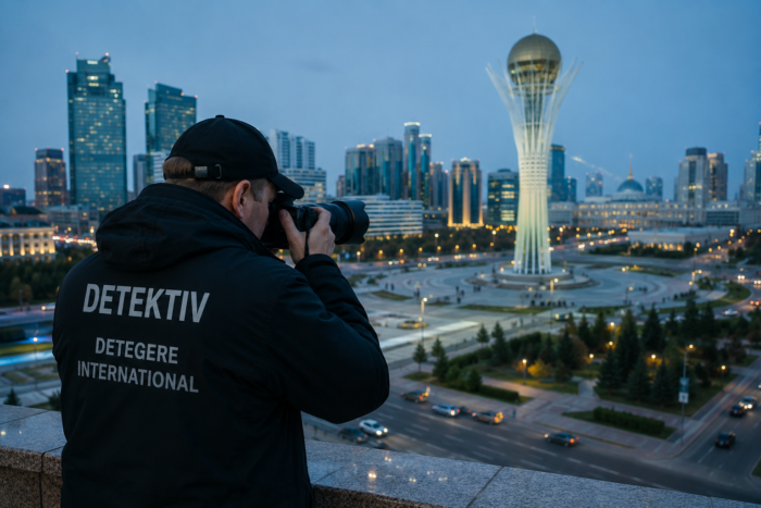 Detektei Detegere ermittelt in Kasachstan. Diskret, international einsatzbereit, mit Kontakten vor Ort und schneller Anbindung über Frankfurt.