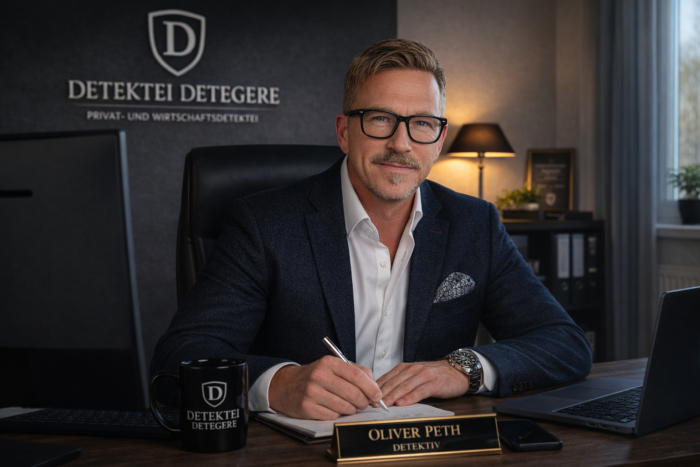 Oliver Peth - Privat Investigation Service Detegere / Wirtschaftsdetektei und Privatdetektei Detegere - Cybercrime, Scam-Zentren und KI-Betrug 2026