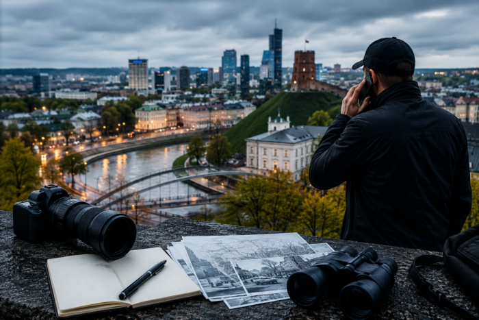 Detektei für Litauen: Ermittlungen in Vilnius, Kaunas und im Baltikum. ZAD-Expertise, Nähe zum Flughafen Frankfurt und internationale Kontakte.