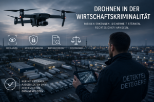 Drohnen bei der Detektei Detegere im Einsatz 