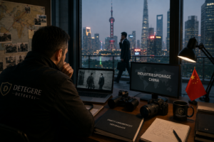 Detektei für Industriespionage & Wirtschaftskriminalität mit China-Bezug. OSINT, Observationen, Compliance und internationale Ermittlungen weltweit.