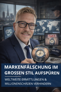 Oliver Peth - Privat Investigation Service Detegere / Wirtschaftsdetektei und Privatdetektei Detegere - Markenfälschung im großen Stil…