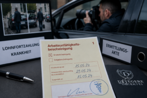 Die Detektei Detegere ermittelt bei Lohnfortzahlungsbetrug im Krankheitsfall / Bundesweit 