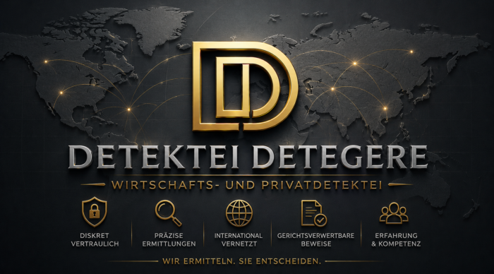 Oliver Peth - Privat Investigation Service Detegere / Wirtschaftsdetektei und Privatdetektei Detegere - Tätigkeitsbereiche der Detektei 