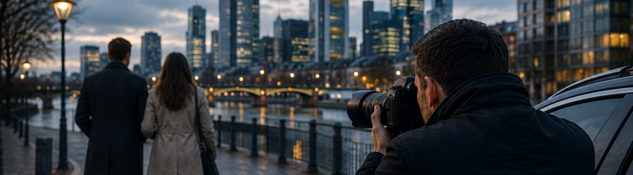 Scheidungsdetektiv Ermittlungen in Frankfurt