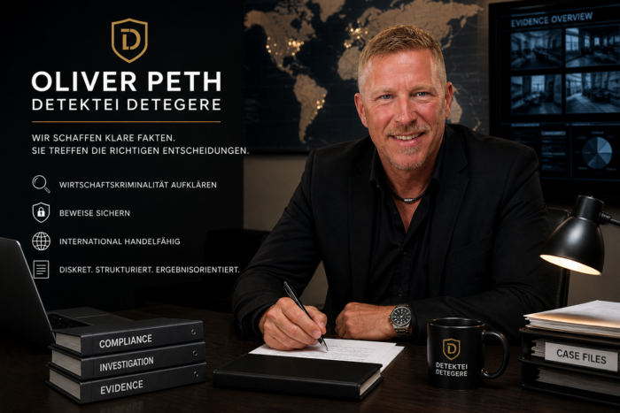 Oliver Peth - Privat Investigation Service Detegere / Wirtschaftsdetektei und Privatdetektei