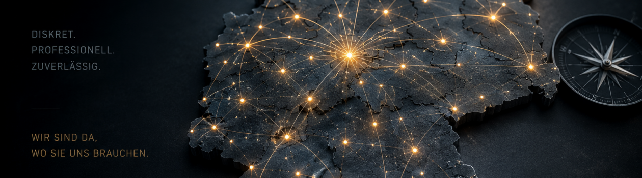 Einsatzorte der Detektei Detegere in Deutschland