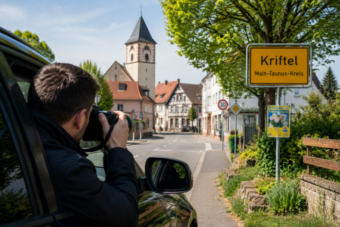 Detektei Kriftel für Observation, Wirtschaftsermittlungen und private Fälle. Diskret, rechtssicher und schnell im Main-Taunus-Kreis im Einsatz.
