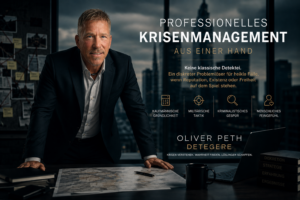 Professionelles Krisenmanagement für Unternehmer, Entscheider und heikle Fälle. Oliver Peth schafft diskret Klarheit, wenn Reputation, Existenz oder Freiheit auf dem Spiel stehen. 