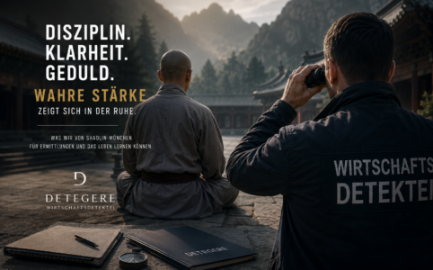 Disziplin, Geduld, Fairness und innere Ruhe: Was eine renommierte Wirtschaftsdetektei aus der Haltung der Shaolin-Mönche für professionelle Ermittlungen lernen kann.