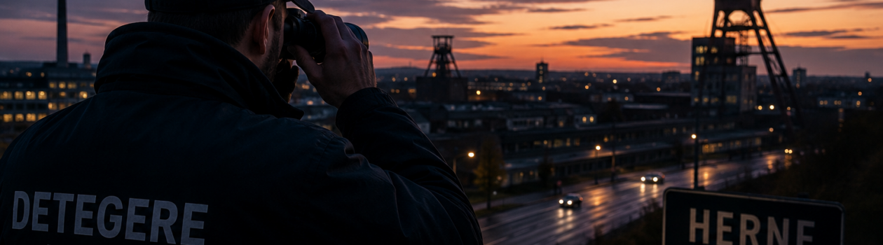 Detektei Herne: diskrete Ermittlungen im zentralen Ruhrgebiet. Persönliche Fallführung durch Oliver Peth für Unternehmen, Kanzleien und Privatpersonen.