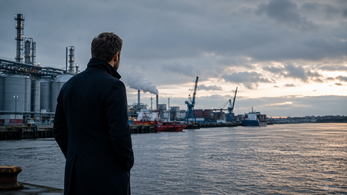 Detektei Stade für Chemie, Hafen, Elbe-Logistik, Industrie, Mitarbeiterdelikte, Background-Checks und gerichtsfeste Wirtschafts­ermittlungen. 