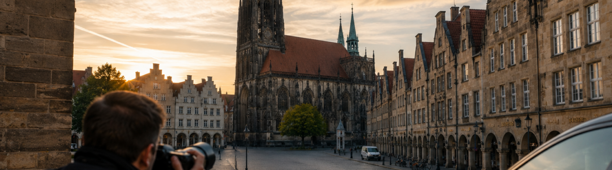 Ihre Detektei für Münster und NRW: Observationen, Wirtschafts- und Privatermittlungen, diskrete Premium-Betreuung und gerichtsfeste Dokumentation.