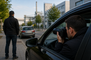 Detektei Detegere in Rüsselsheim: diskrete Ermittlungen für Anwälte, Unternehmen und Privatmandanten. Gerichtsfeste Doku, bundesweit & international.