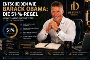 Die 51-%-Regel: Bessere Entscheidungen statt langem Zögern