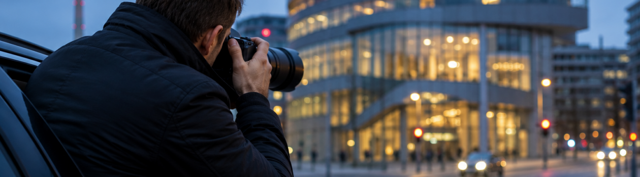 Detektei Stuttgart für Anwälte, Unternehmen und Privatmandanten. Diskrete Premium-Ermittlungen, gerichtsfeste Dokumentation und persönliche Fallführung.