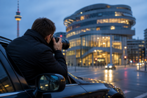 Detektei Stuttgart für Anwälte, Unternehmen und Privatmandanten. Diskrete Premium-Ermittlungen, gerichtsfeste Dokumentation und persönliche Fallführung.