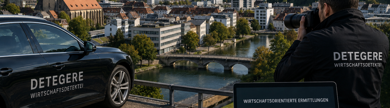 Detektei Villingen-Schwenningen: Wirtschaftsdetektei für Industrie, Medizintechnik, Mittelstand, Lohnfortzahlungsbetrug, im Schwarzwald-Baar-Kreis.