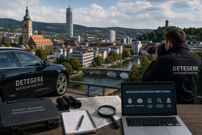 Detektei Villingen-Schwenningen: Wirtschaftsdetektei für Industrie, Medizintechnik, Mittelstand, Lohnfortzahlungsbetrug, im Schwarzwald-Baar-Kreis.