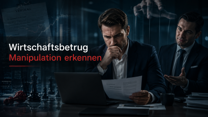 Wirtschaftsbetrug, psychologische Manipulation, Anlagebetrug, Social Engineering, emotionale Abhängigkeit, Betrugsopfer, Täterpsychologie, OSINT, Background-Check, Investmentbetrug, Wirtschaftsermittlungen, Betrug erkennen 