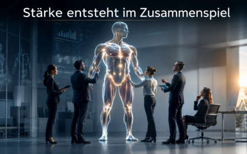 Was Führung, Teamarbeit und Unternehmensstrukturen mit dem Zusammenspiel unserer Muskulatur gemeinsam haben – ein Beitrag von Detegere.