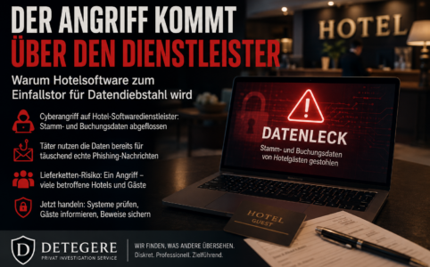 Ein Cyberangriff auf einen Hotel-Softwaredienstleister legt Stamm- und Buchungsdaten offen. Erfahren Sie, warum Drittanbieter zum Sicherheitsrisiko werden...