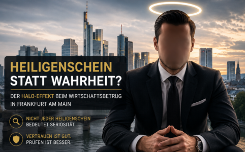 Wie Sprache, Kleidung, Reputation und Autorität beim Wirtschaftsbetrug in Frankfurt Vertrauen erzeugen und wie Unternehmen Täuschungen erkennen.