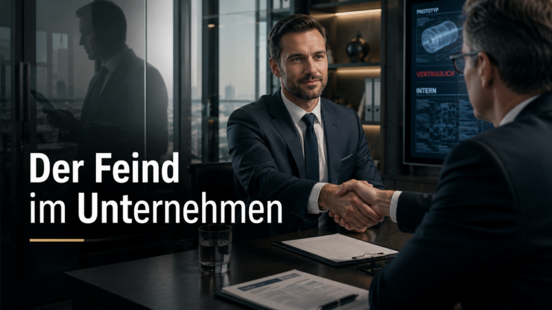 Bewerber mit Zugriff auf Firmengeheimnisse können zum Risiko werden. Warum Background-Checks und OSINT Unternehmen vor Wirtschaftsschäden schützen.