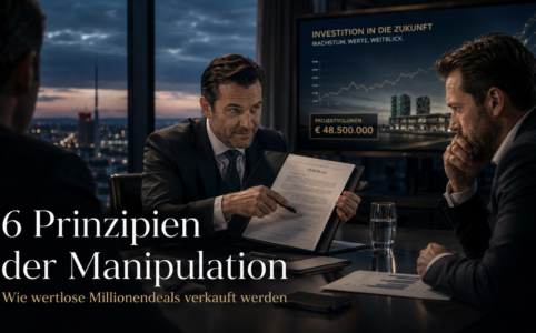 Wie Entscheider in Hanau durch psychologische Manipulation zu überteuerten Millionendeals gedrängt werden und wie Unternehmen sich schützen.