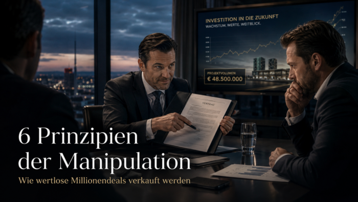 Wie Entscheider in Hanau durch psychologische Manipulation zu überteuerten Millionendeals gedrängt werden und wie Unternehmen sich schützen.