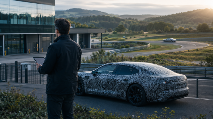 Detektei Weissach für Fahrzeugentwicklung, Prototypenschutz und Motorsport. Diskrete Ermittlungen, Background-Checks und gerichtsfeste Dokumentation.