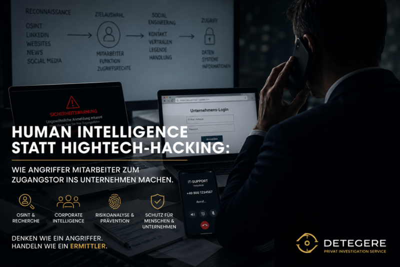 Hacker greifen Private Equity, Kanzleien und Finanzunternehmen gezielt über Mitarbeiter an. Warum OSINT und Social Engineering zur unterschätzten Gefahr werden.