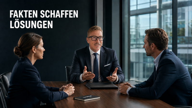 Eine erfolgreiche Observation schafft Fakten. Detegere zeigt, wie Ermittler anschließend deeskalieren, Gespräche begleiten und Lösungen ermöglichen.