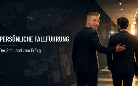 Persönliche Fallführung: Oliver Peth begleitet Mandanten als Kriminalist, Stratege und verlässlicher Ansprechpartner, unterstützt von einem Internat. Netzwerk.