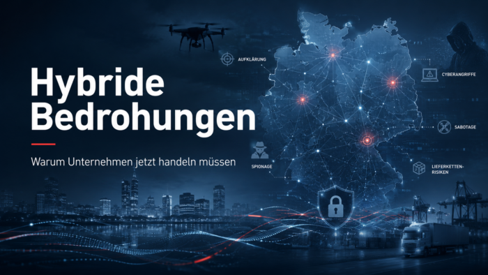 Deutschland stärkt seine Nachrichtendienste. Warum Spionage, Sabotage, Cyberangriffe und hybride Bedrohungen auch Unternehmen immer stärker treffen.