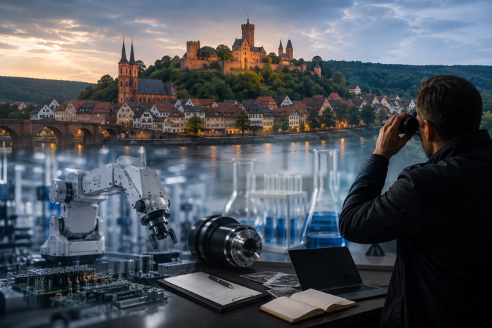 Detektei Wertheim für Wirtschaft, Hightech und Weltmarktführer. Ermittlungen, OSINT, Background Checks, Observationen und Know-how-Schutz.