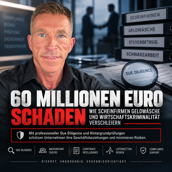 800 Einsatzkräfte, 60 Mio. Euro Schaden und Scheinfirmen im Fokus: So schützen sich Unternehmen vor Geldwäsche, Steuerbetrug und Schwarzarb