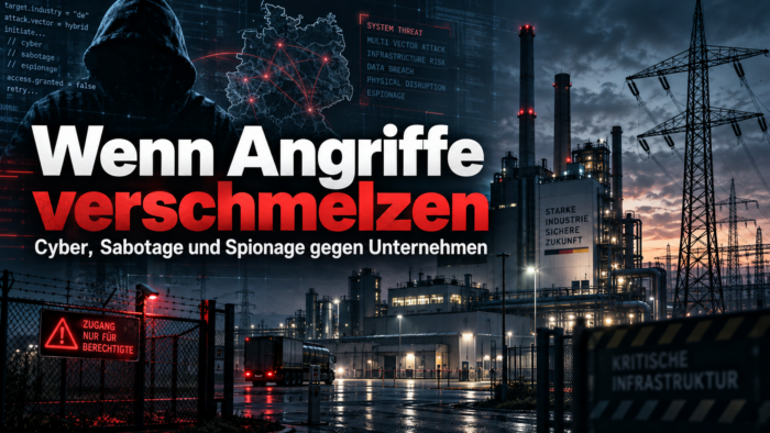 Cyberangriffe, Sabotage, Spionage und Insider-Risiken verschmelzen. Erfahren Sie, wie Unternehmen hybride Bedrohungen erkennen und wirksam abwehren.