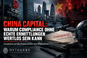 China Capital: Warum Compliance ohne echte Ermittlungen zur Fassade wird und Unternehmen bei Hochrisikokunden gefährliche Warnsignale zu spät erkennen können
