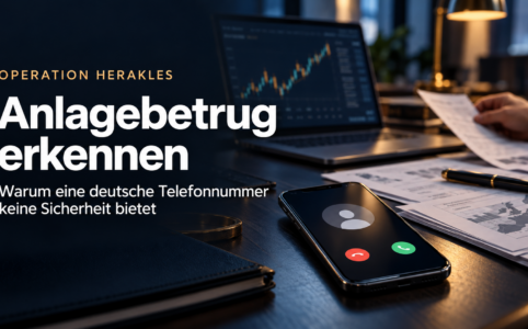Operation Herakles zeigt die Risiken von Anlagebetrug. Detegere prüft Anbieter, deckt Widersprüche auf und erstellt detaillierte Expertisen bei Betrugsverdacht.