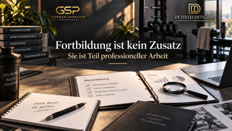 Warum Fortbildung für Ermittler entscheidend ist. Oliver Peth über BodyBuilding A-Lizenz, OSINT und die IHK-Weiterbildung für betriebliche Ermittlungen.