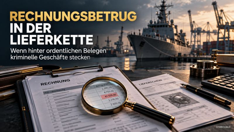 Rechnungsbetrug und Bestechungsverdacht bei NATO-Dienstleistungen: Wie Unternehmen Lieferanten prüfen, Leistungen kontrollieren und Verdachtsfälle aufklären.