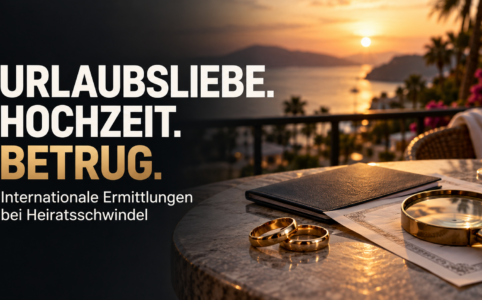 Urlaubsliebe oder Heiratsschwindel? Detegere ermittelt weltweit, auch in Afrika, und unterstützt Familienrechtsanwälte mit dokumentierten Fakten.
