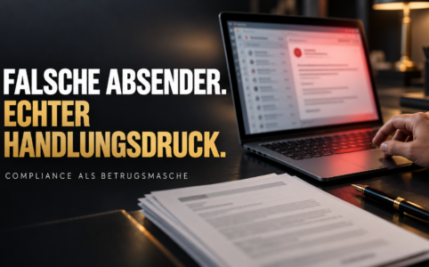 Gefälschte DIHK-Mails und Steuerforderungen: Wie Unternehmen Absender prüfen, Unterlagen sichern und Betrugsverdacht mit Detegere strukturiert klären.